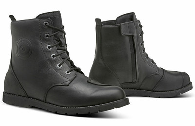 motorcycle boots womens | Forma CREED black waterproof street riding leather