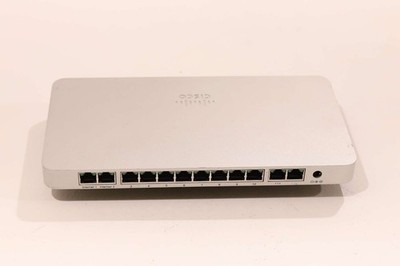 Cisco Meraki MX65-HW 10-Port Cloud-Managed Security Appliance P/N: 600-47010-A
