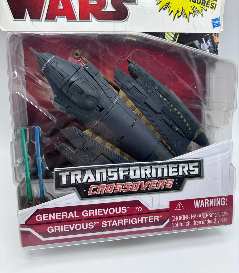 Star Wars Transformers Crossovers General Grievous & Starfighter, Hasbro 2010 - Image 2 of 3