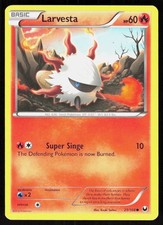 Larvesta (21) 21/108 Common Dark Explorers Pokemon EN Near Mint