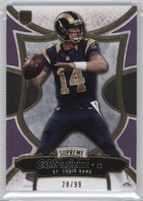 2015 Topps Supreme Violet 28/99 Sean Mannion #91 8k4