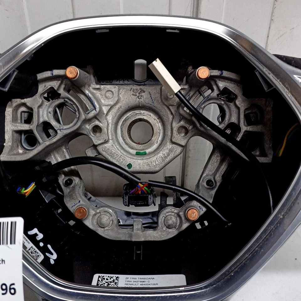 RENAULT CLIO RS 1.0 2023 TCE MK5 Steering Wheel With Multi Functions 484004705R - Image 2 of 4