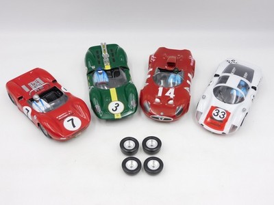 Russkit slot car Rennbahn 1:24 Kreise Reifen Für Carrera Porsche Lotus Mclaren