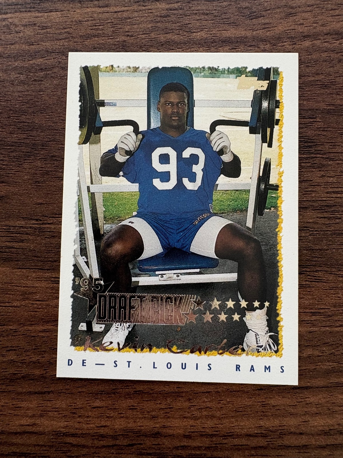 1995 Topps #225 Kevin Carter Rookie RC NM