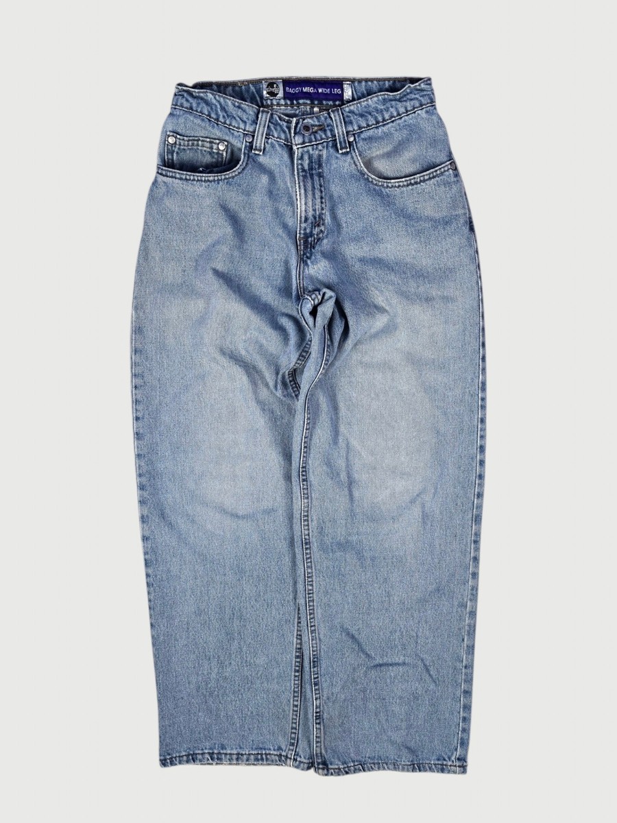 Vintage Levi's silver tab jeans Baggy Mega Wide Leg | eBay