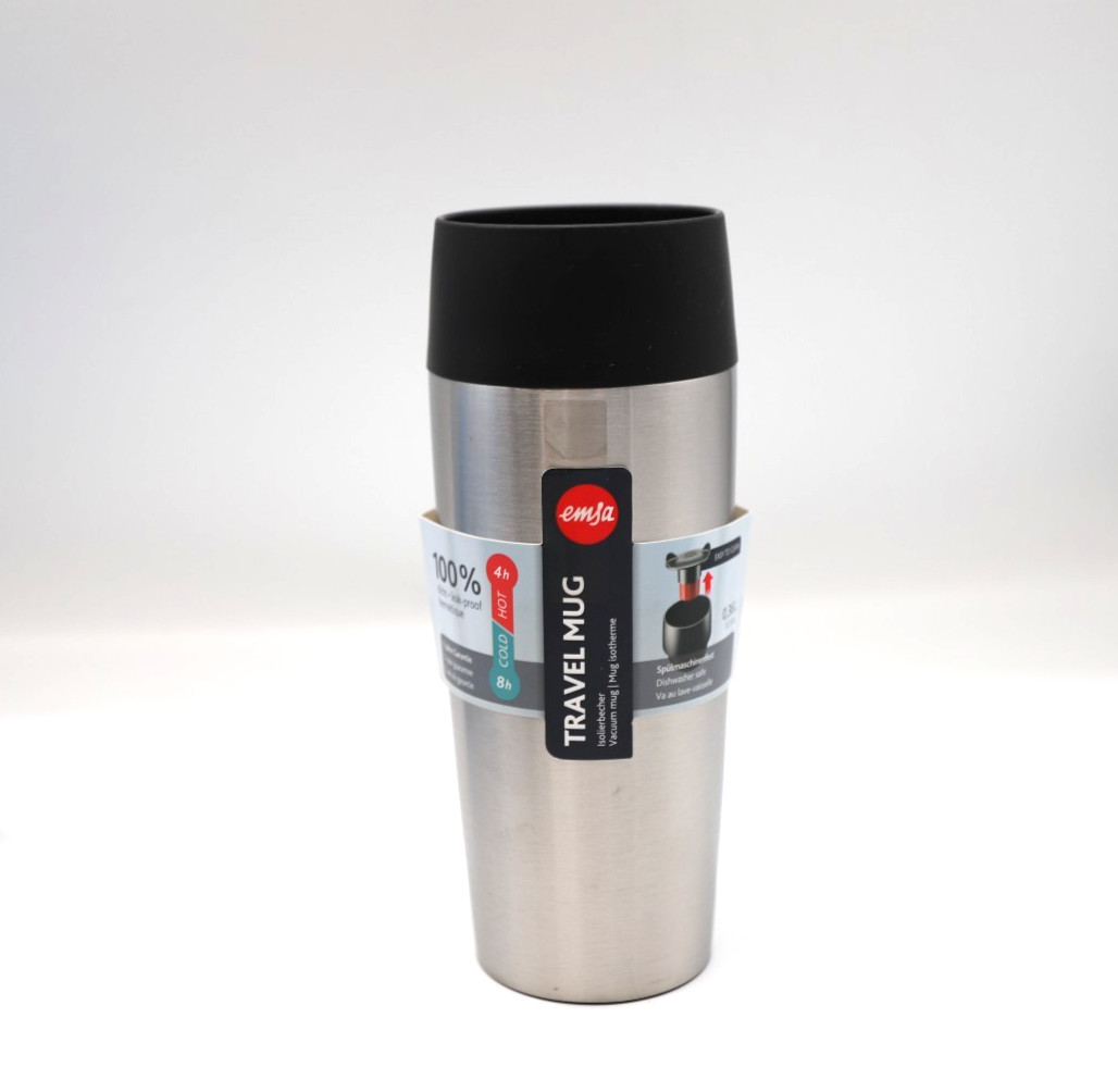 EMSA Travel Mug Thermosbecher Thermos Becher Thermobecher Thermo Kaffee Becher