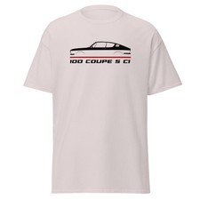 For 100 Coupe S C1 1970-1976 Fans Vintage Car Birthday Gift T-Shirt Racing Tee