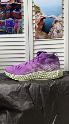 Adidas X Pharrell HU 4D Runner 'Active Purple' FV6335 US-12