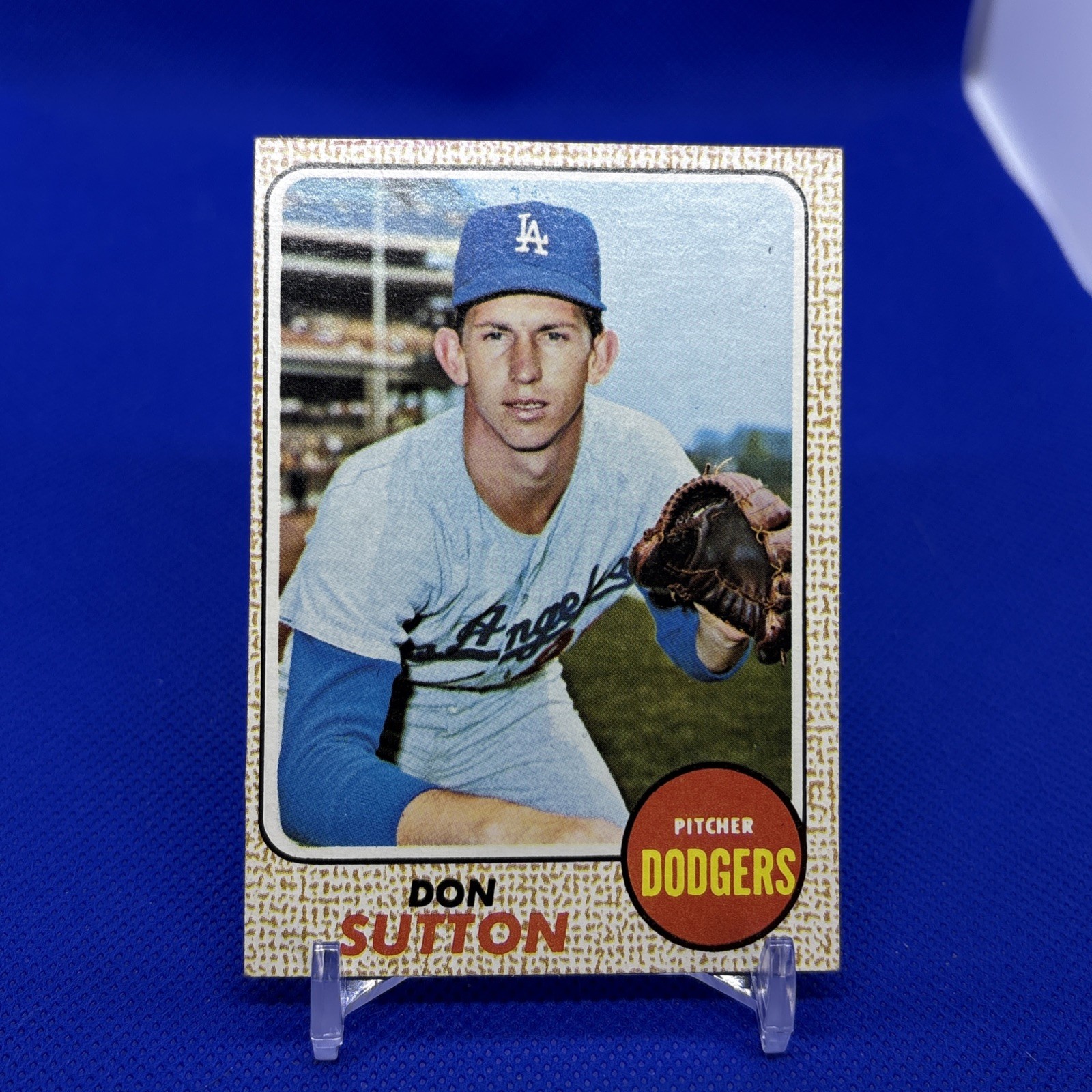 Sharp 1968 Topps #103 Don Sutton Los Angeles Dodgers Baseball Card-EXC