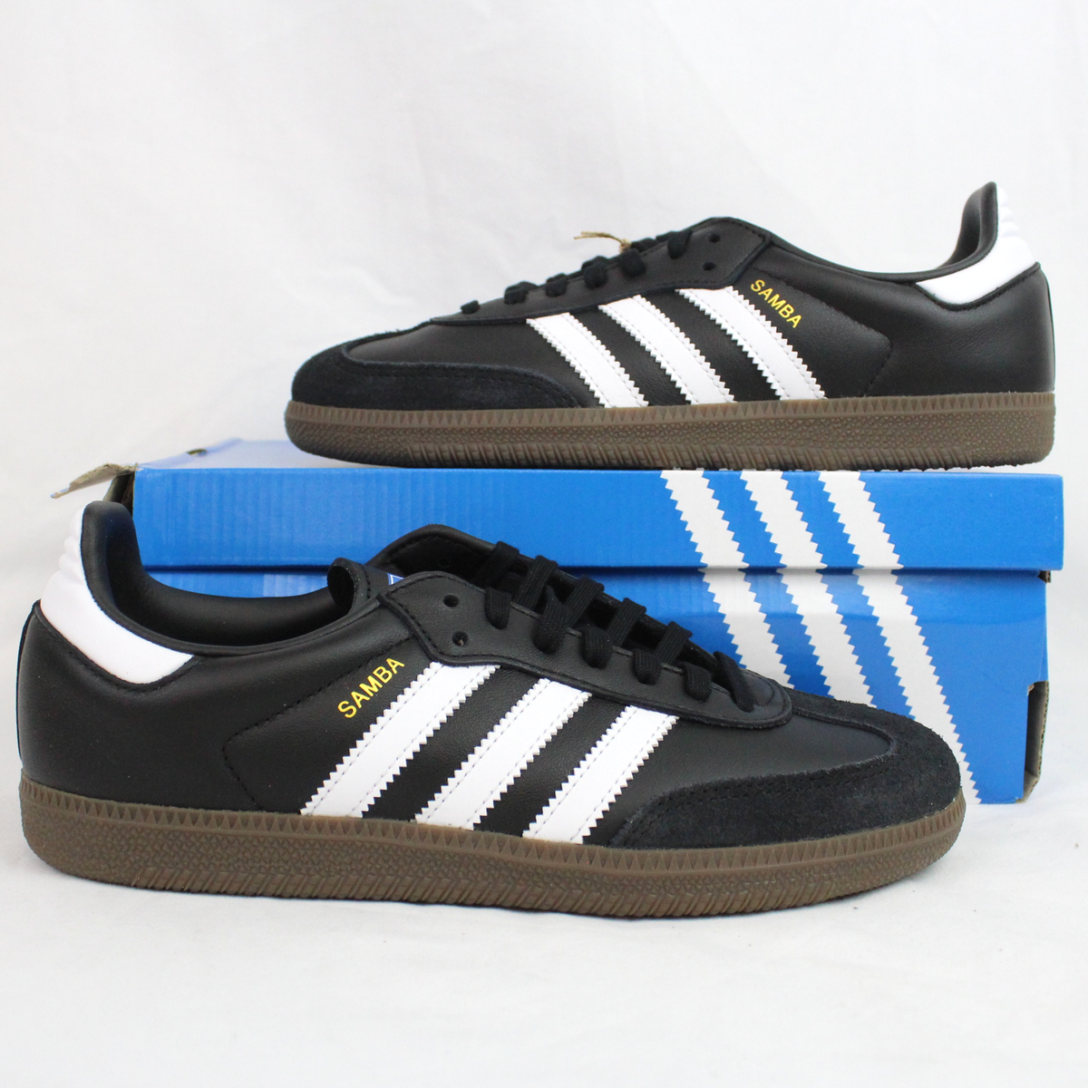 adidas Samba OG J Sneakers IE3676 in Core Black/Cloud White/Gum