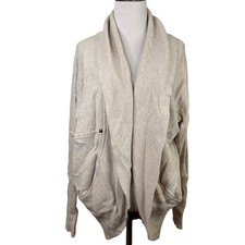 Wilfred Aritzia Diderot Studded Open Cardigan Sweater Size Medium