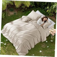 100 Duvet Cover Set Size, Pure Natural French Flax Duvet Cover, Queen Linen