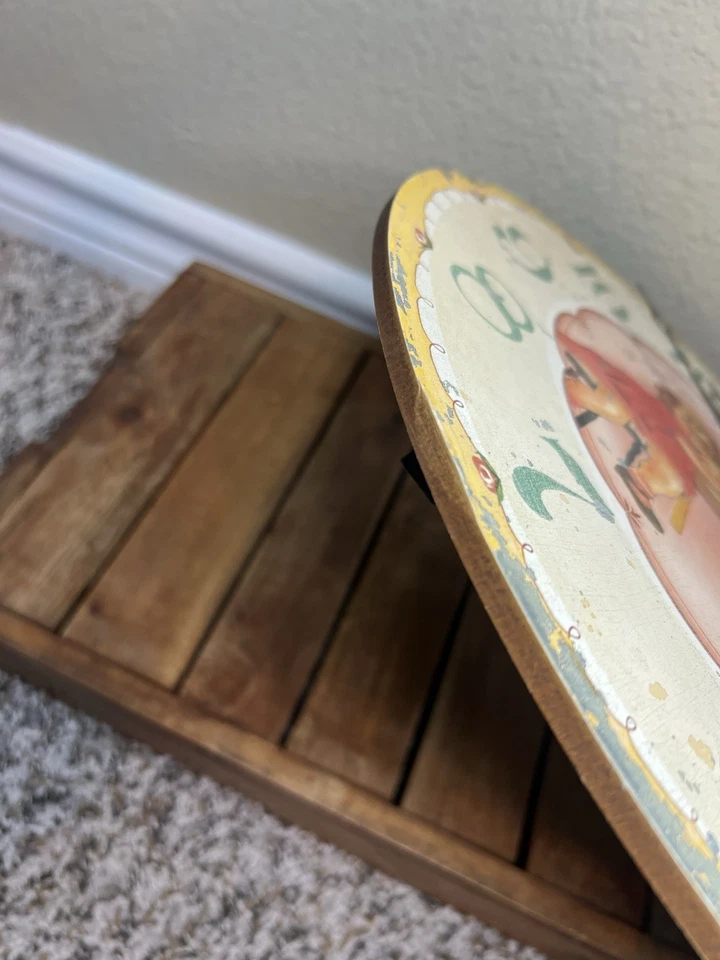 TIMEWORKS STORYTIME COLLECTION Little Girls  Wall Clock 13” No Pendulum - Image 4 of 4