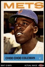 1964 Topps #251 Choo Choo Coleman Mets 3 - VG
