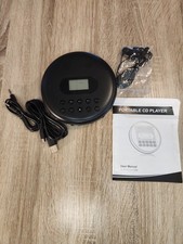 Arafuna portable CD player with dual stereo speakers Rechargeable