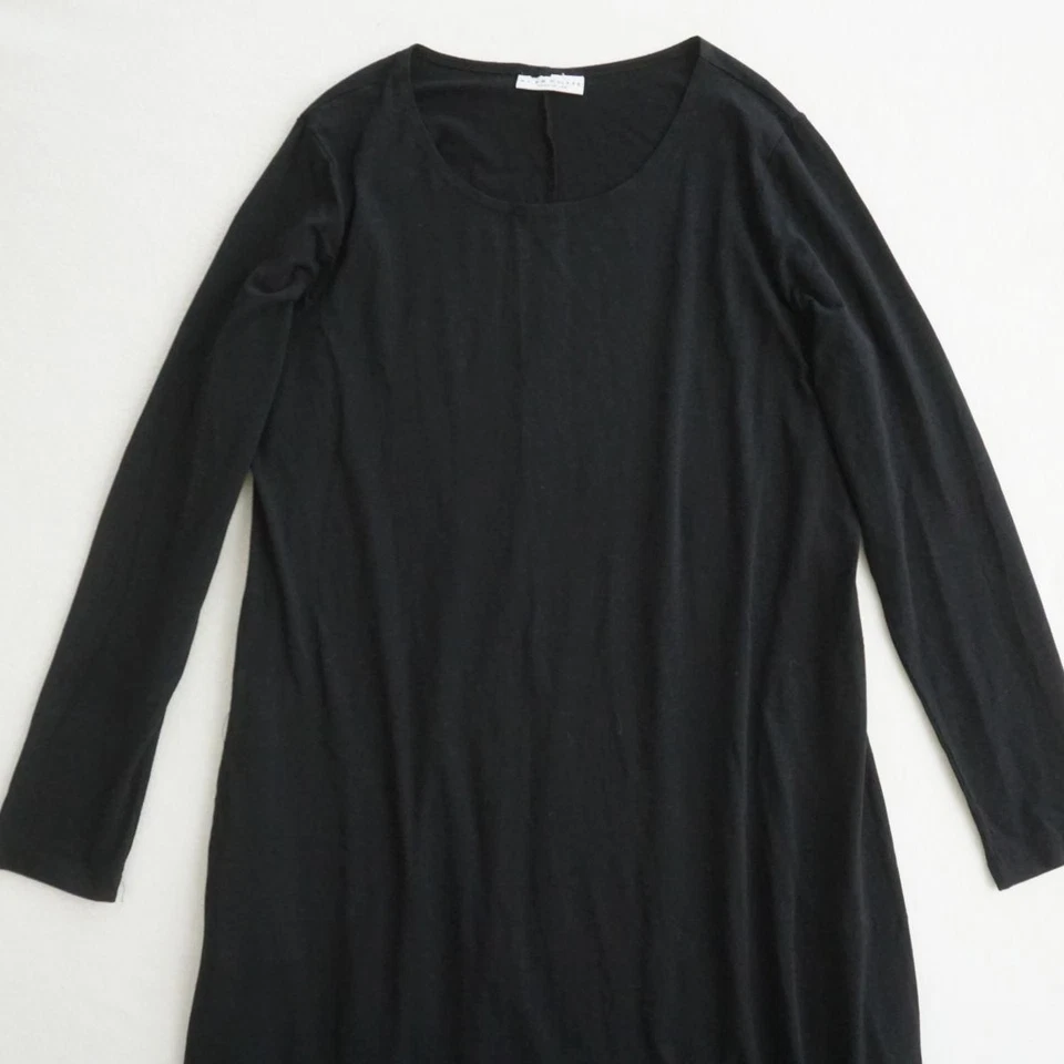 Maxi Vestido Bryn Walker Orgánico Bambú Mezcla Algodón Manga Larga Bolsillos XL Foto 2 de 4