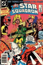 All Star Squadron #38N VG 4.0 1984 Stock Image Low Grade