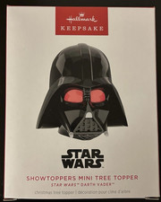 2025 Hallmark Star Wars Showtoppers Mini Tree Topper Darth Vader Magic
