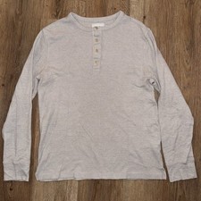 Goodfellow Men  s MEDIUM Long Sleeve Henley Style