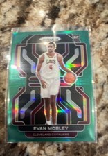 2021-22 Panini Prizm - Evan Mobley #325 Green Prizm (RC)