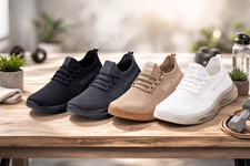 Mens Crosshatch Sneakers Shoes Running Trainers Sport Walking Casual Sports Gym