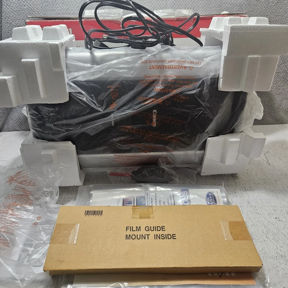 Canon Canoscan 9000f Flatbed Color Image Scanner Negative Film Working Open Box - Image 2 of 4