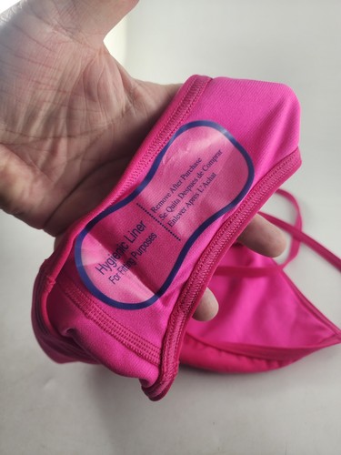 Sporti Micro Back Athletic One-Piece Swimsuit Hydrolast Bright Pink Sz 30 - Picture 11 of 12