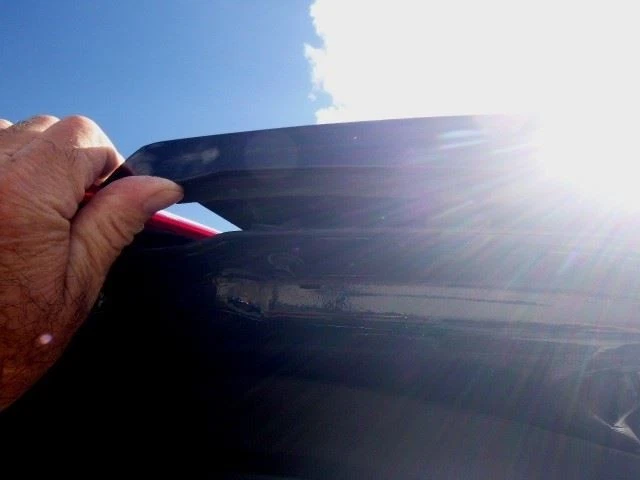 Lincoln MKT 2018 Bootlid/Tailgate Black CE9Z-7440010-B 9173 Foto 3 de 4