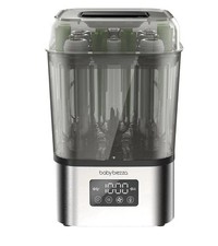 Baby Brezza 10 Minute SuperQuick Bottle Sterilizer Dryer 8 Bottle Stainless NEW