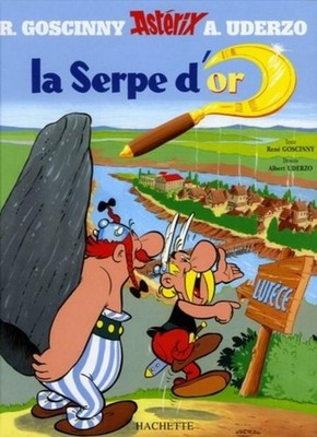 Rene Goscinny Asterix Französische Ausgabe 02. La serpe d'or