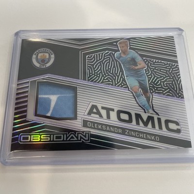 2021-22 Panini Obsidian - Atomic Material Oleksandr Zinchenko #AM-OZ Electric...