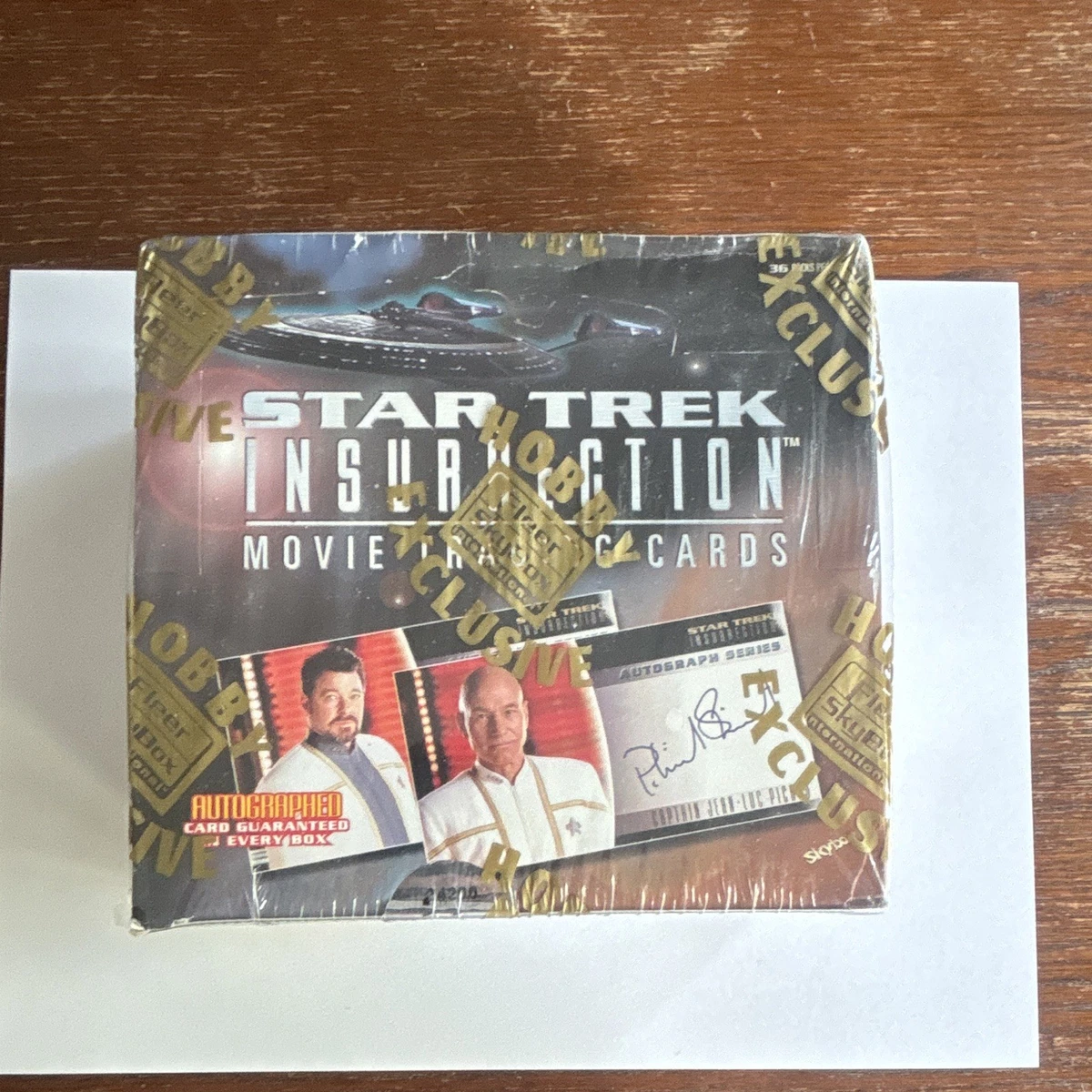スタートレックサインボード カーク(証明書あり) star trek autograph