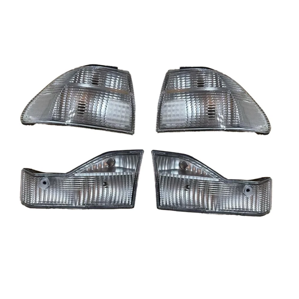 Full Tail Lights Clear Lens Brake Turn Signal Lamp For 98~00