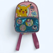 Bioworld Pokemon Pink Mini Multi Pokémon  Backpack