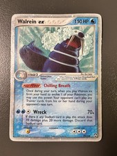 Pokemon Walrein ex 99/108 EX Power Keepers Holo carta ultra rara 2007 HP