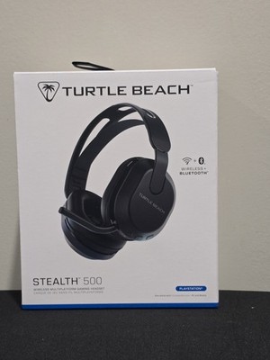 New Turtle Beach Stealth 500 Black Wireless Gaming Headset For PS4/PS5/PC