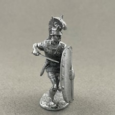 Roman soldier miniature Triarius 54 mm, Tin toy soldier, Highly detailed figure