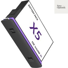 2800mAh Lithium Polymer Battery for Insta 360 X5 - Safety Certified Power Pack