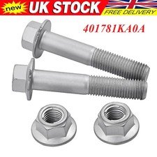 2X Arm Pinch Bolt For Nissan Cube Juke Micra Note NV200 401781KA0A 40178-AX06C