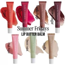 Summer Fridays Lip Butter Balm New With Sealed Box 0.5 oz/15g Hydration Shine A