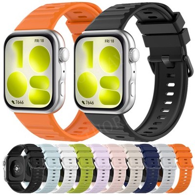 For Huawei Watch Fit 3 Fit 4/4 Pro Fit 5/5 Pro Smart Watch Silicone Band Strap