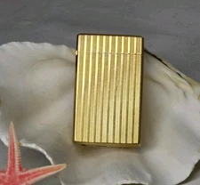 Ancient Collectible Lighter Colibri Molectric 88 Gold Plate