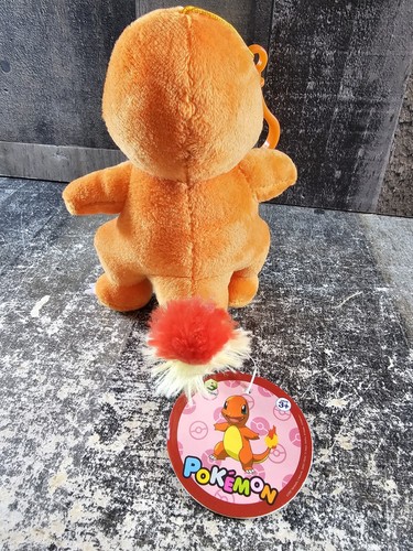 Nintendo Pokemon Pocket Monster Charmander 6" Plush w/Clip - Picture 5 of 6