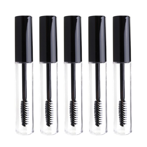 5 Pcs Empty Bottles Cosmetic Containers Makeup Applicators Mascara Tube