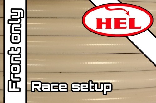 BIANCO YZF R1 2004-2005 RACE SETUP HEL TUBI FRENO INTRECCIATI - Foto 1 di 3