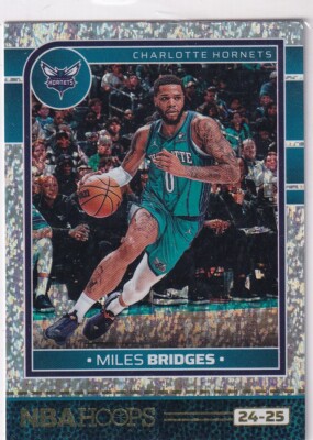 2024-25 Panini Hoops NBA No. 149 Miles Bridges Glitter Holo