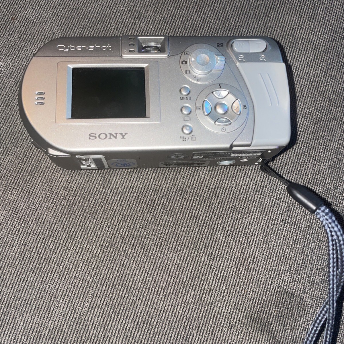 Sony Cyber-shot DSC-P92 5.0MP Digital Camera - Silver for sale