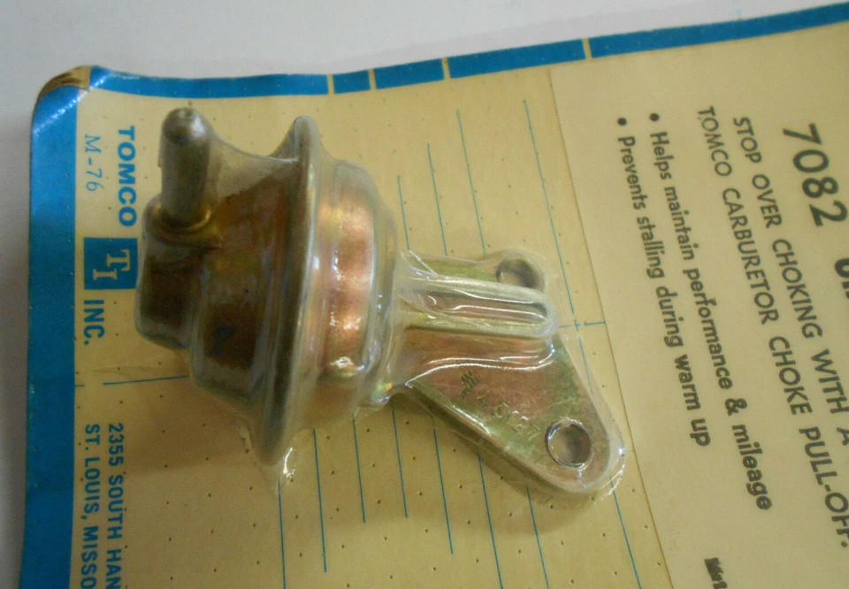Estrangulador de carburador Tomco 7082 para Chevrolet Buick Rochester MV 1973-86 Foto 2 de 4