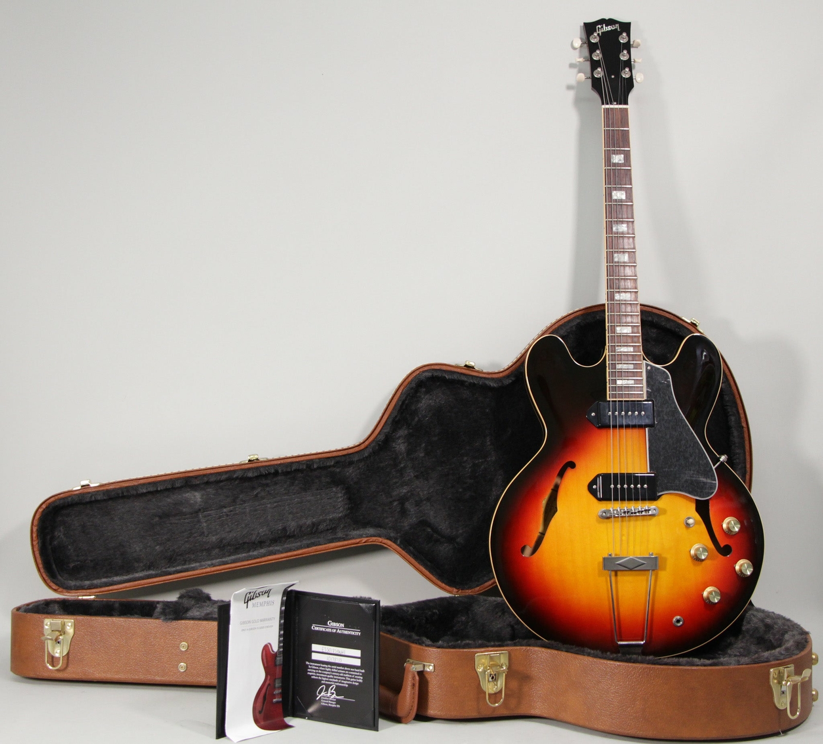 GIBSON ES330 P-90 薄いフルアコ 超美品 2018年製