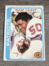Sam Hunt 1978 Topps Patriots #461  *A544*